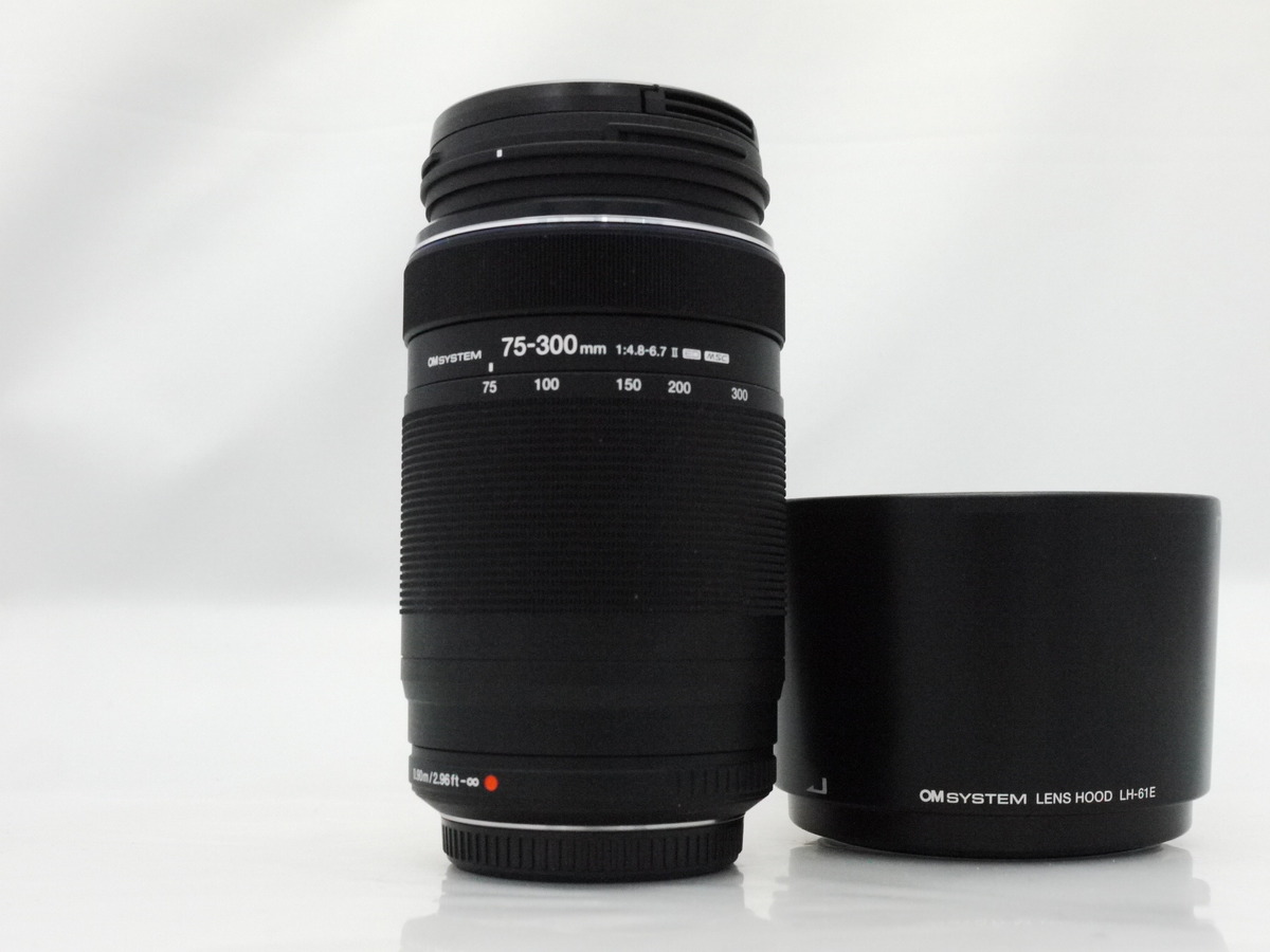 M.ZUIKO DIGITAL ED 75-300mm F4.8-6.7 II [ブラック] 中古価格比較