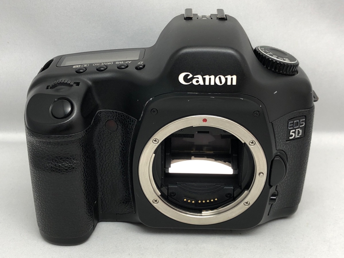 プライスダウン30％OFF Canon一眼レフ EOS 5D（BG、ACアダプタ、取説