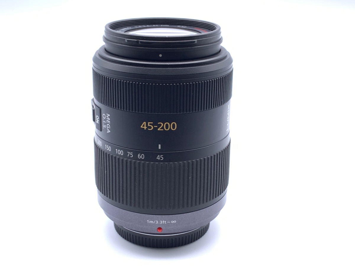 LUMIX G VARIO 45-200mm/F4.0-5.6/MEGA O.I.S. H-FS045200 中古価格