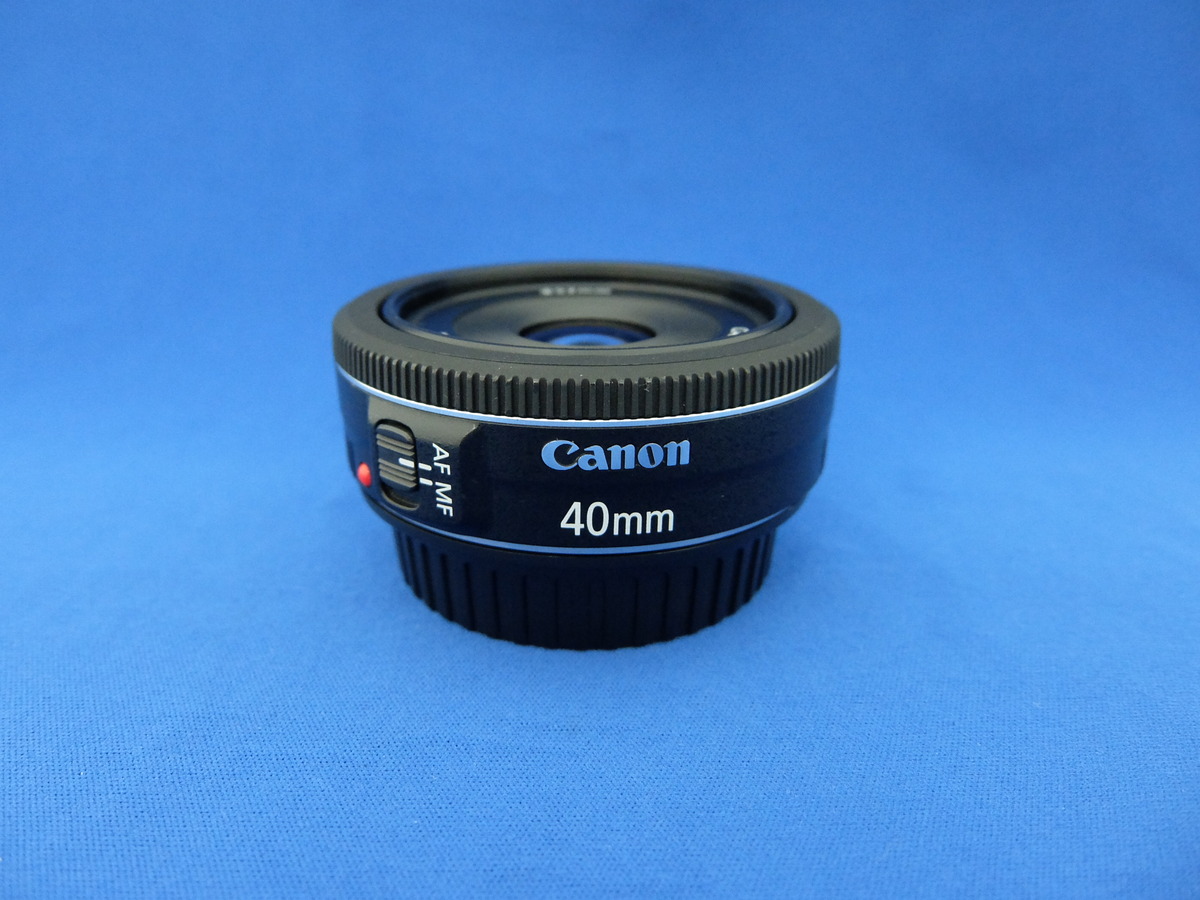 即納！最大半額！ 中古品 Canon EF40mm F2.8 STM レンズ(単焦点