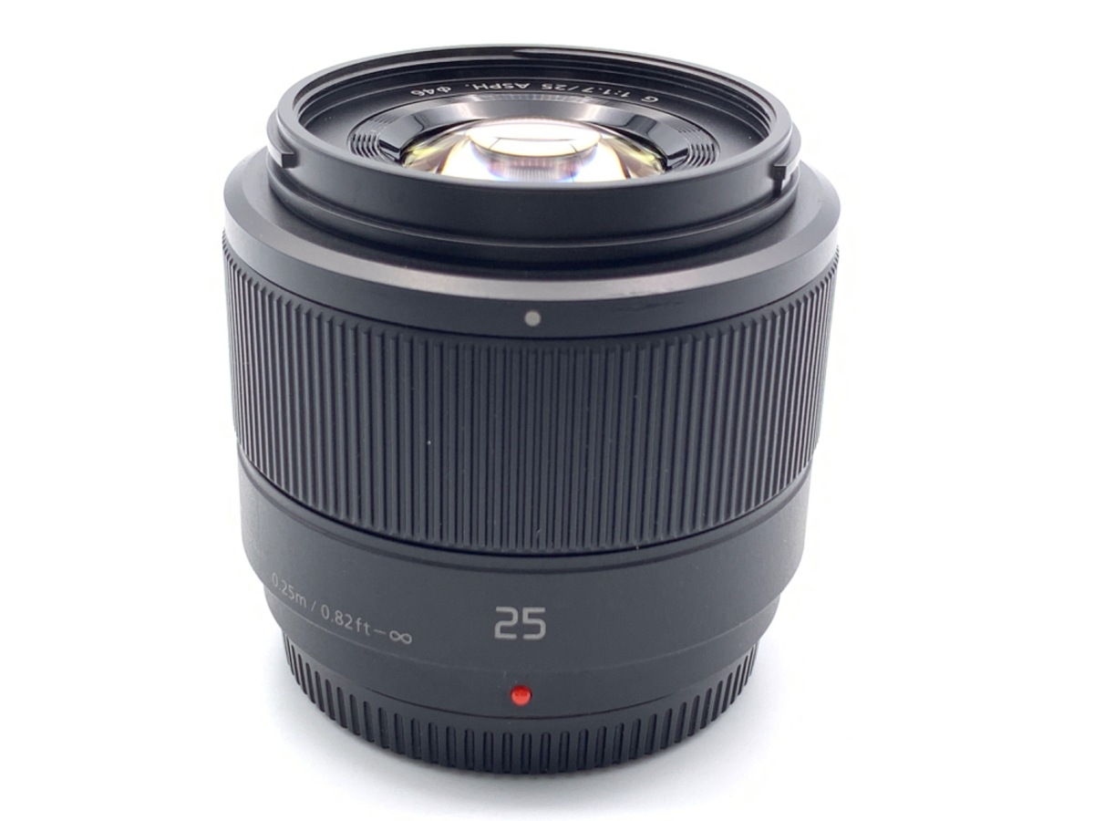 LUMIX G 25mm/F1.7 ASPH. H-H025-K [ブラック] 中古価格比較 - 価格.com