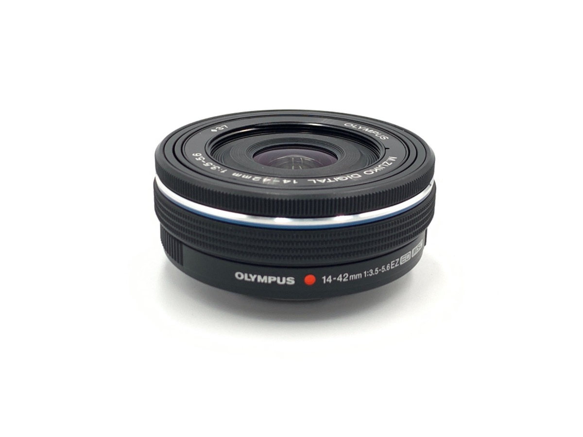 オリンパス 14-42mm F3.5-5.6 EZ ブラック 新品未使用品 - カメラ