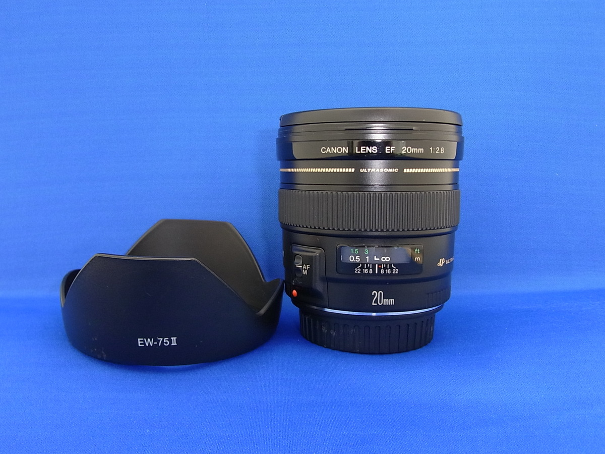 ⑱Canon EF 20mm F2.8 ULTRASONIC 単焦点レンズ-