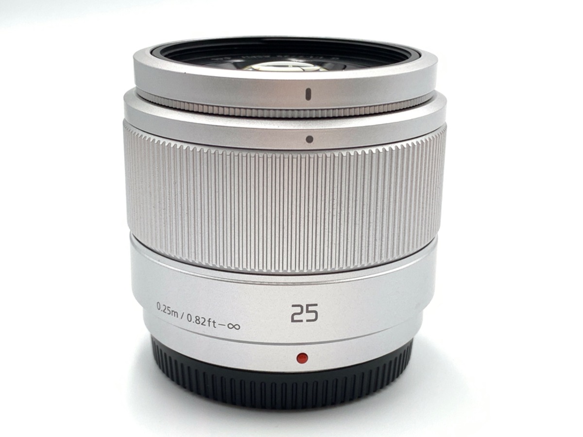 LUMIX G 25mm/F1.7 ASPH. H-H025-S [シルバー] 中古価格比較 - 価格.com