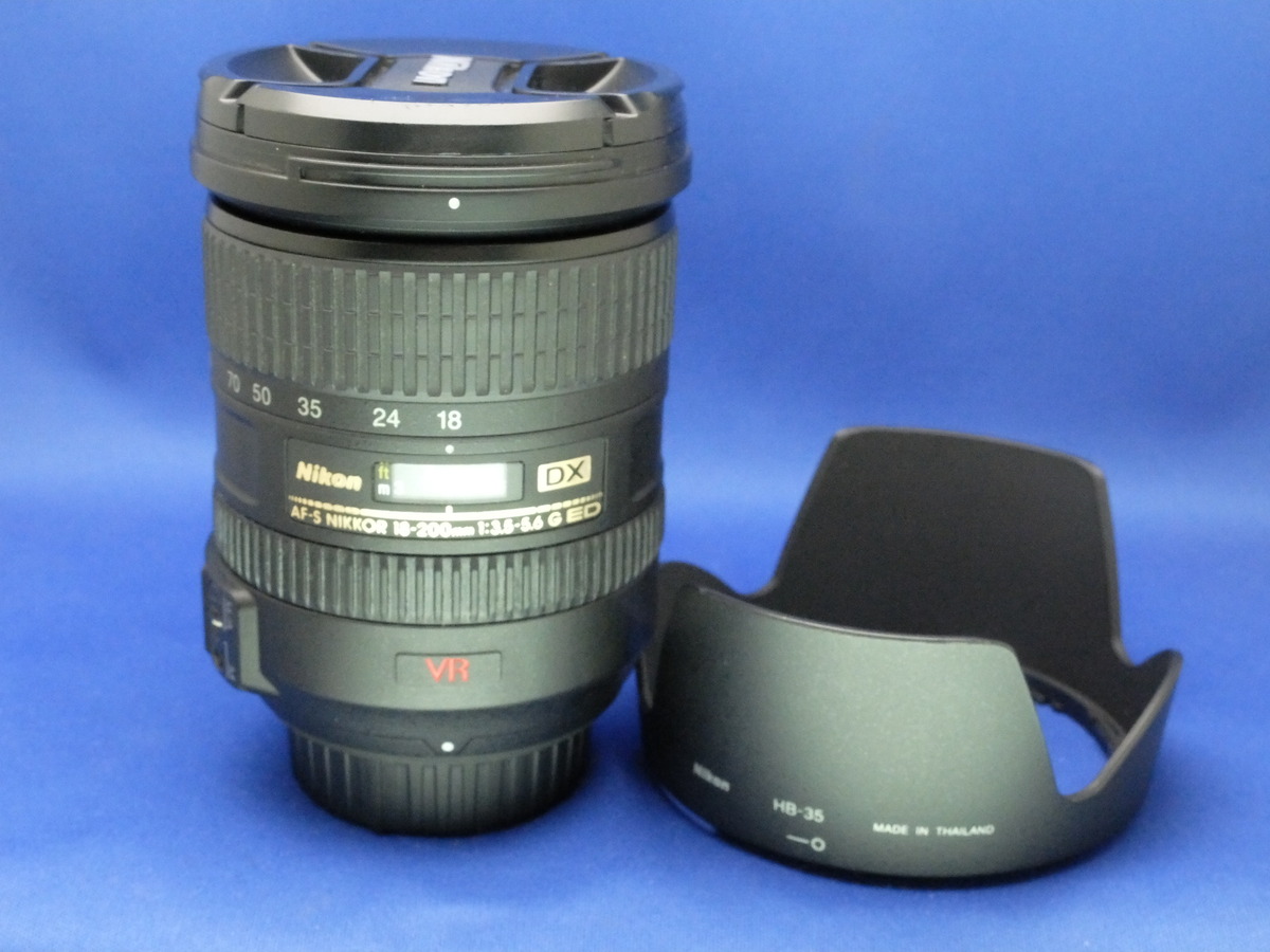 AF-S DX VR Zoom-Nikkor 18-200mm f/3.5-5.6G IF-ED 中古価格比較