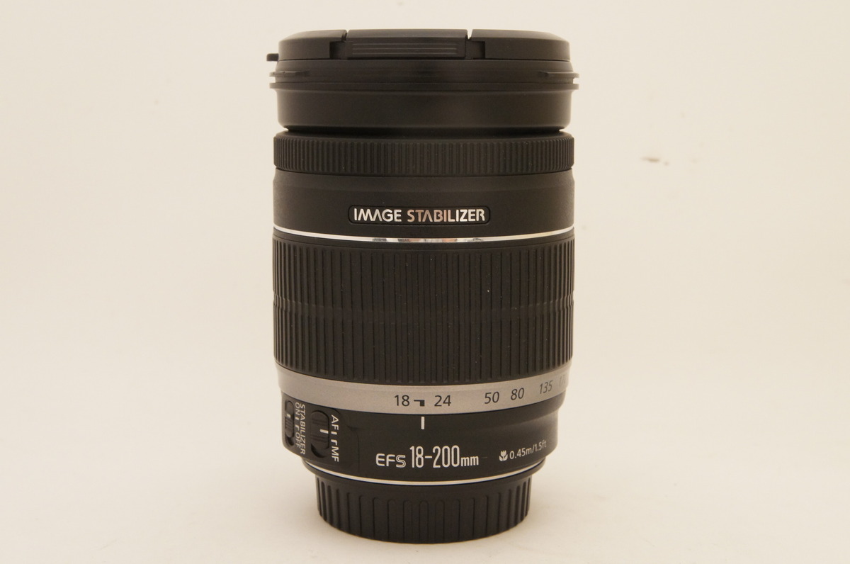 Amazon | Canon 望遠ズームレンズ EF-S18-200mm F3.5-5.6 IS APS-C対応 | レンズフード 通販