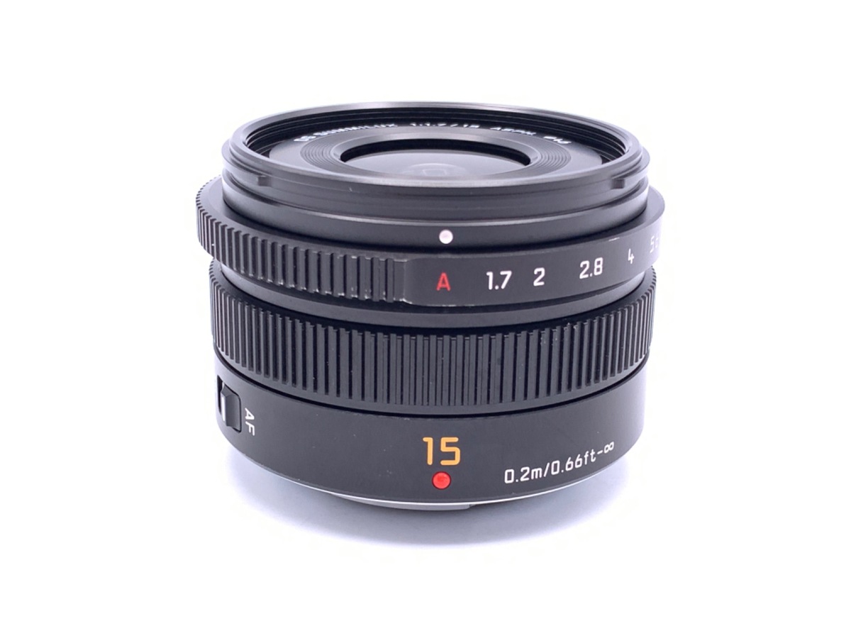 LEICA DG SUMMILUX 15mm/F1.7 ASPH. H-X015-K [ブラック] 中古価格比較