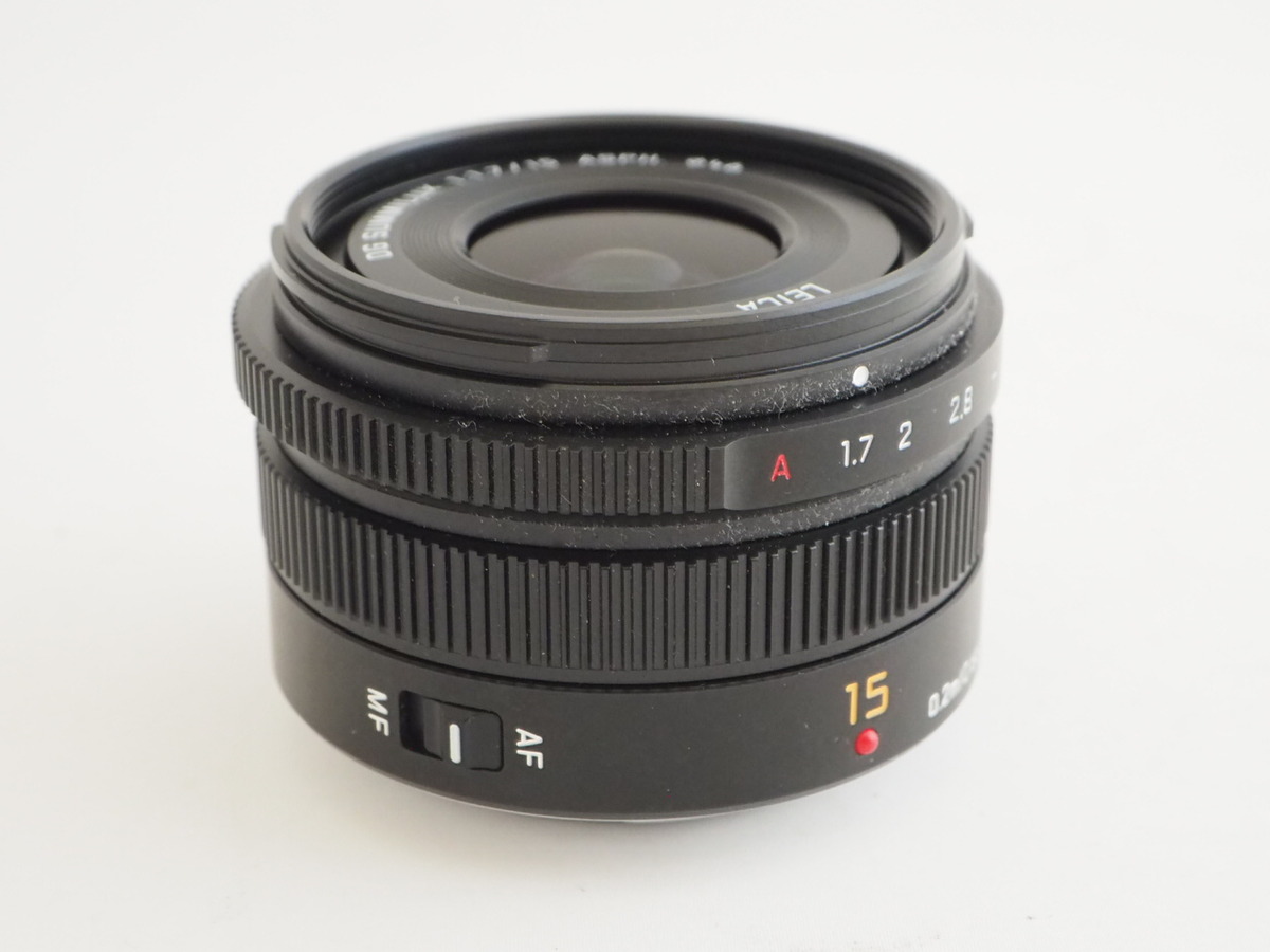 LEICA DG SUMMILUX 15mm/F1.7 ASPH. H-X015-K [ブラック] 中古価格比較 - 価格.com