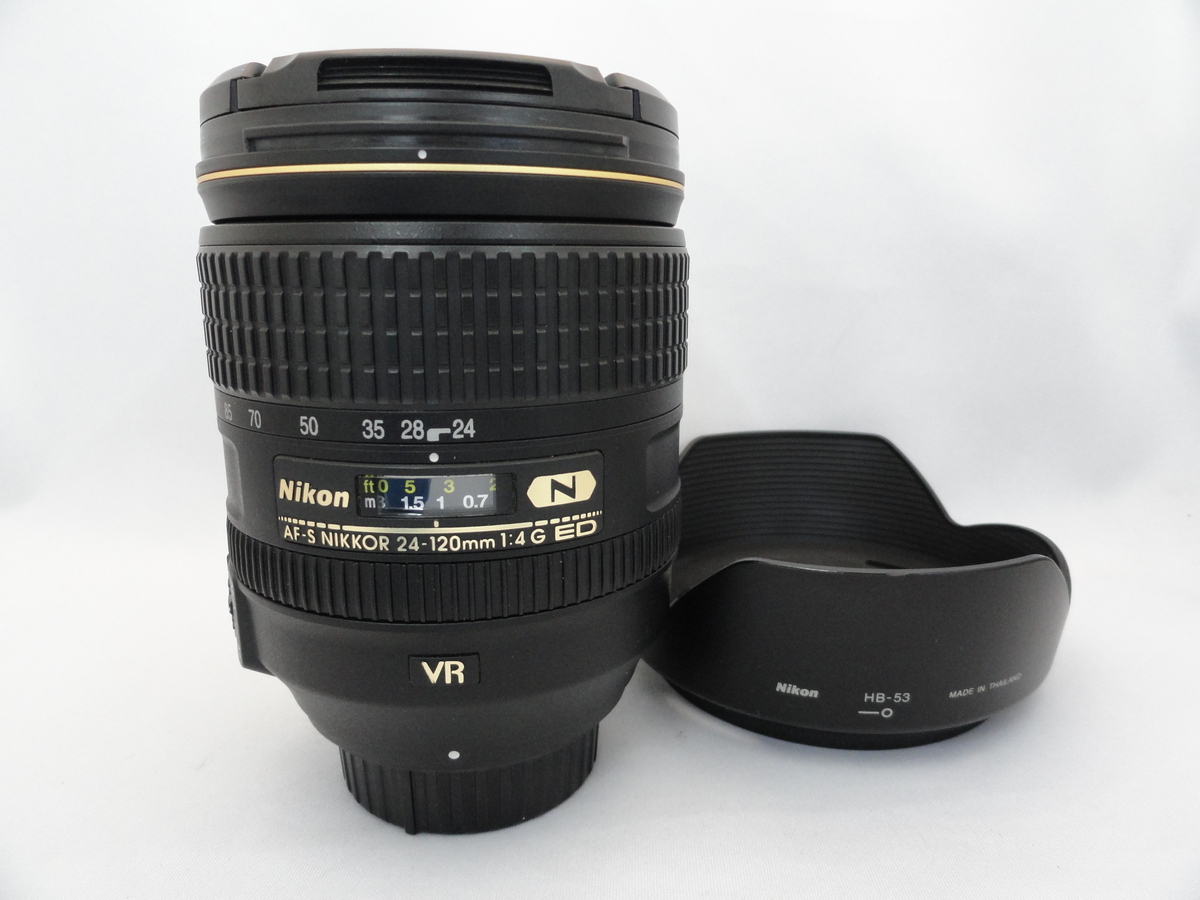 楽天ランキング1位】 24-120mm AF-S ニコン F4 使用少なく綺麗 VR ED ...