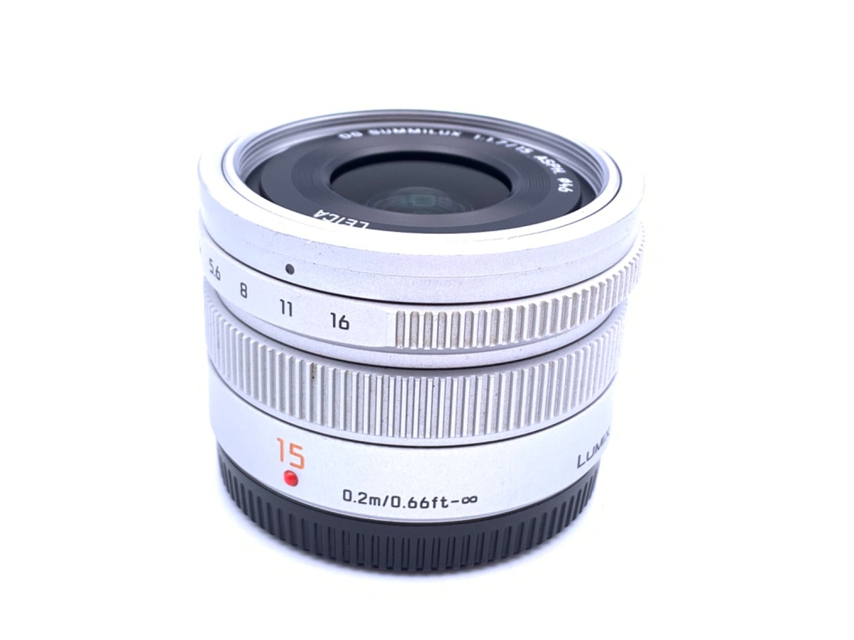 LEICA DG SUMMILUX 15mm/F1.7 ASPH. H-X015-S [シルバー] 中古価格比較