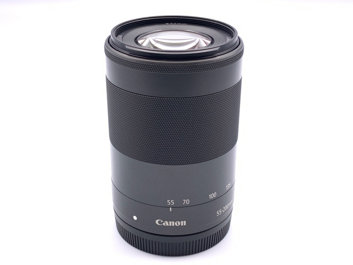 美品　Canon EF-M55-200F4.5-6.3 IS STM ブラック