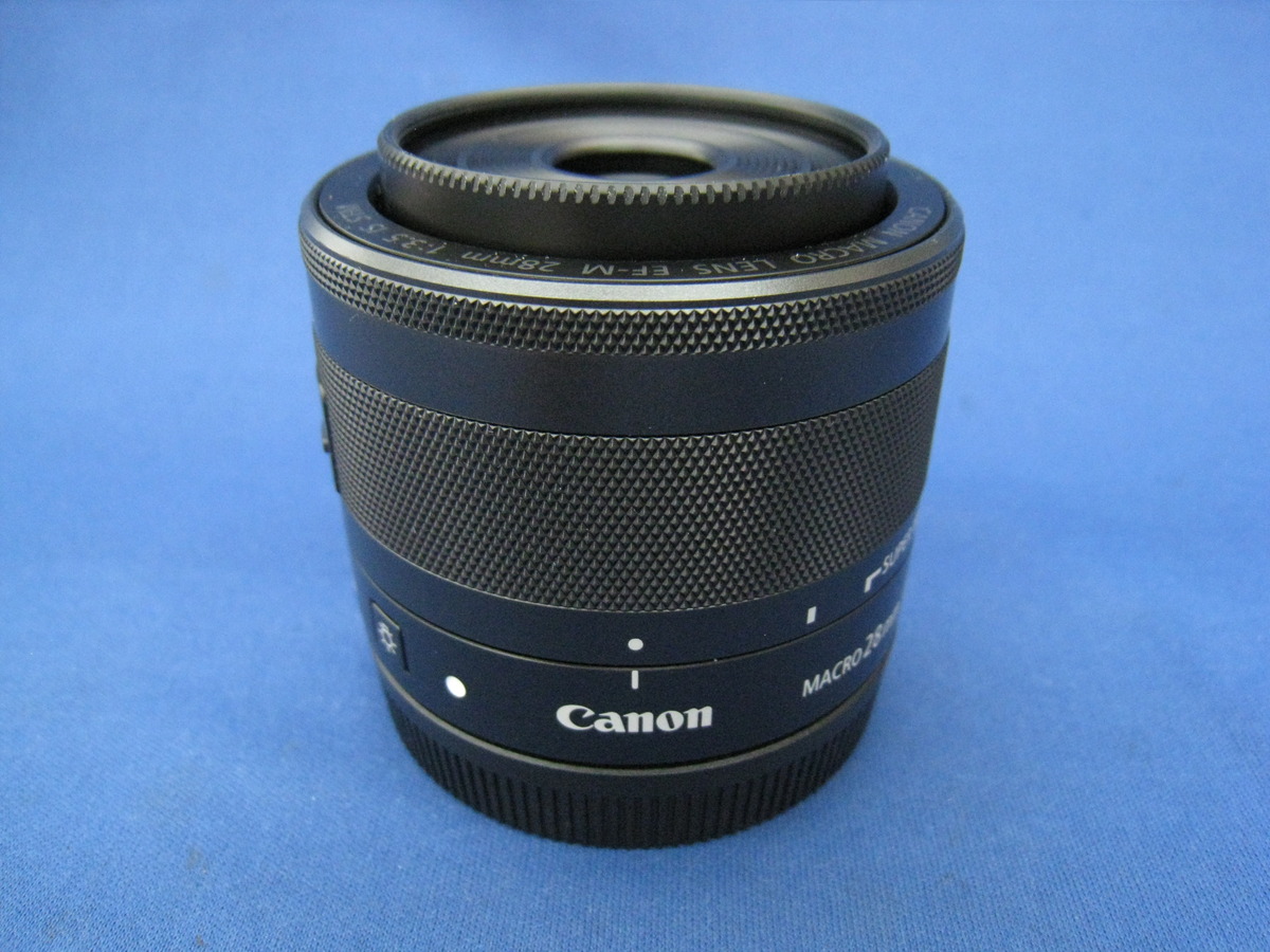 激安本物 Canon EF-M28F3.5 STM☆値下げ！ IS マクロ その他