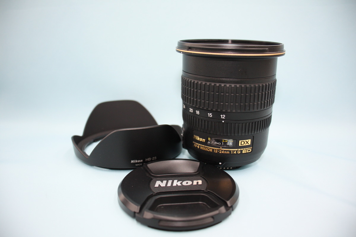 通販 価格 中古 一眼レフレンズＮＩＫＯＮ ニコンAF-S DX Nikkor 12-24mm f/4G IF-ED 238273コンディシ  ビデオカメラ