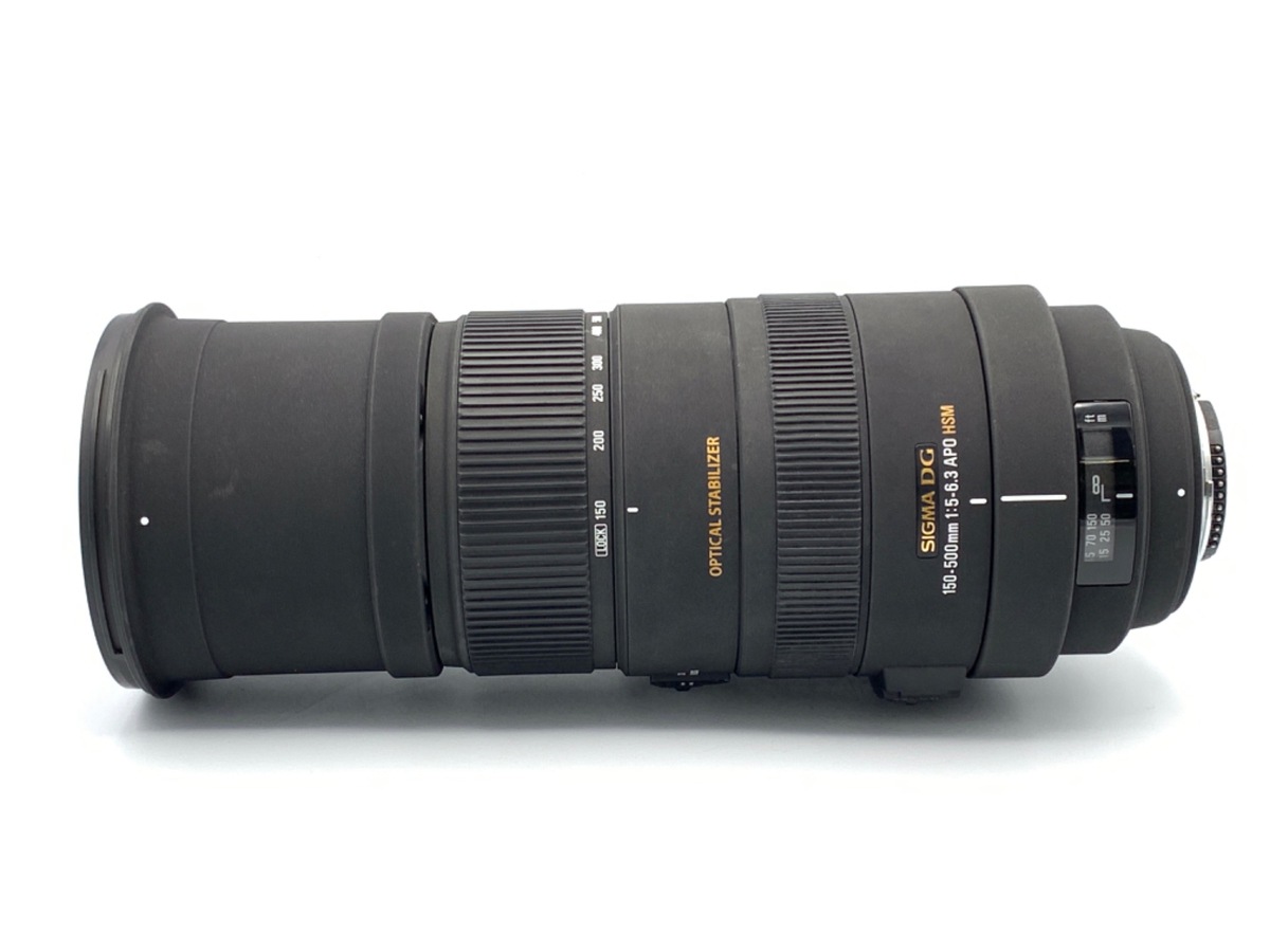 SIGMA APO 150-500 f5-6.3 DG OS HSM ニコン3年ほど使用しました