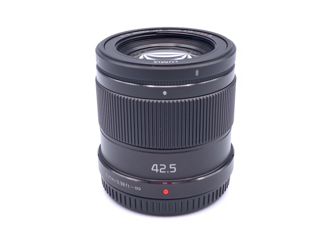 LUMIX G 42.5mm/F1.7 ASPH./POWER O.I.S. H-HS043-K [ブラック] 中古