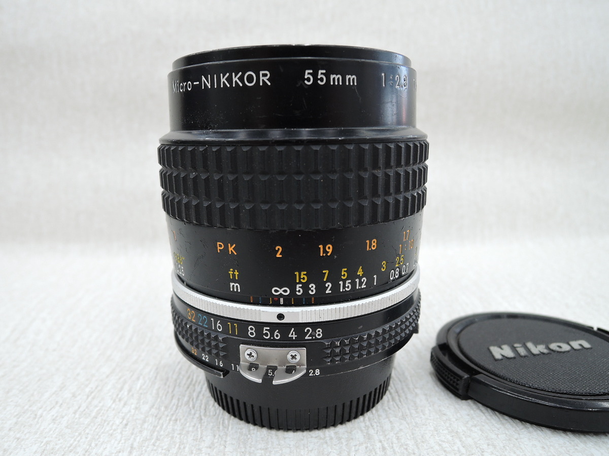 Ai Micro-Nikkor 55mm f/2.8Sスマホ/家電/カメラ - レンズ(単焦点)