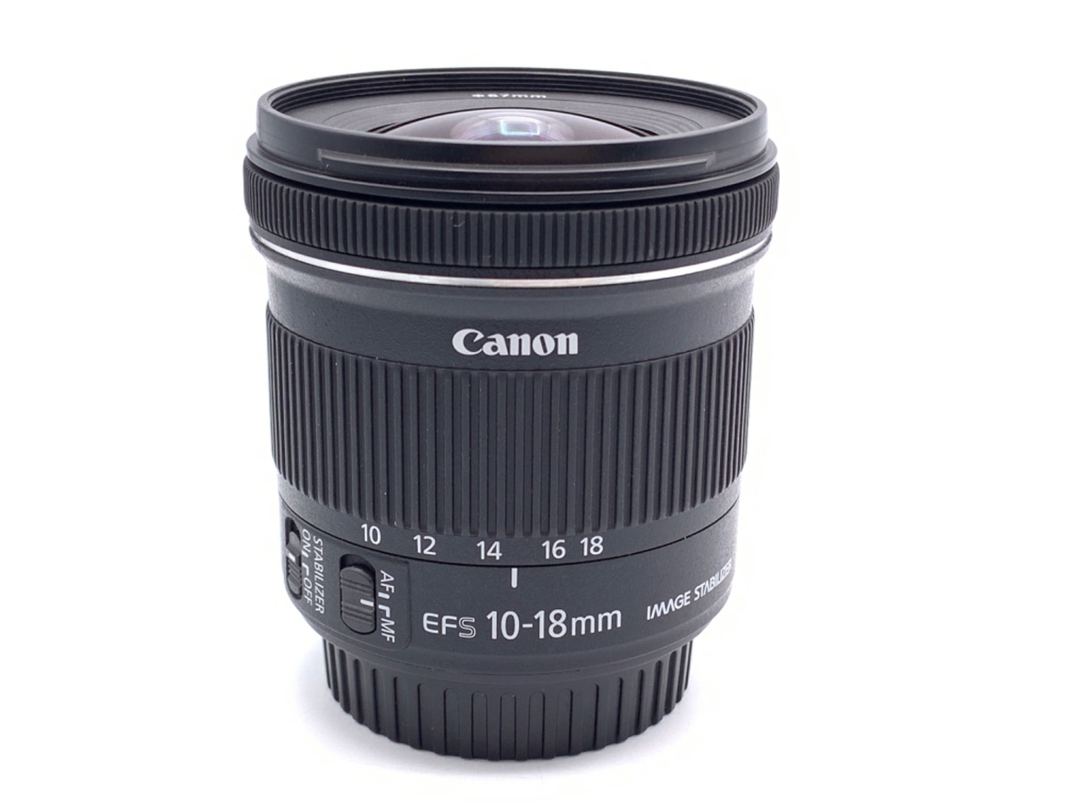◆美品◆ Canon キャノン EF-S10-18F4.5-5.6 IS STM
