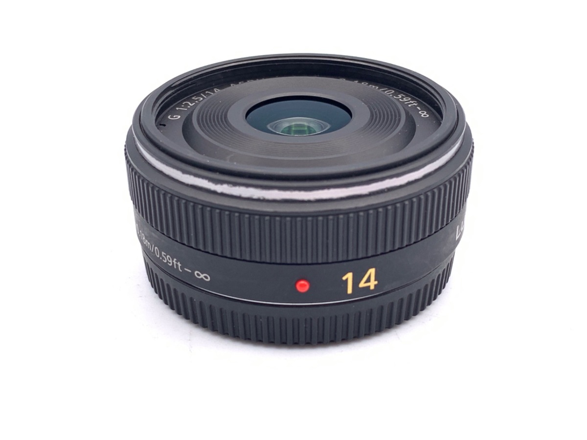 人気新品入荷 （保護フィルタ付） H-H014 ASPH. F2.5 14mm G LUMIX