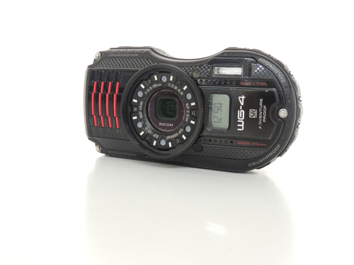 中古】リコー RICOH 防水WG-5GPS オレンジ 防水14m耐ショック2.2