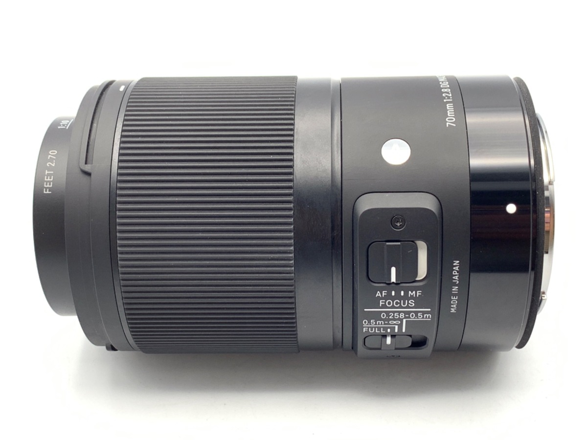 70mm F2.8 DG MACRO [キヤノン用] 中古価格比較 - 価格.com