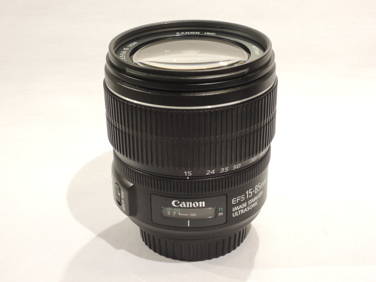 美品 Canon EF-S 15-85mm F3.5-5.6 IS USM - レンズ(ズーム)