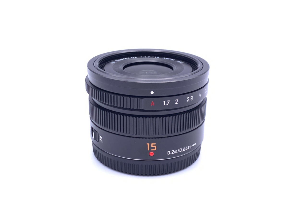 LEICA DG SUMMILUX 15mm/F1.7 ASPH. H-X015-K [ブラック] 中古価格比較