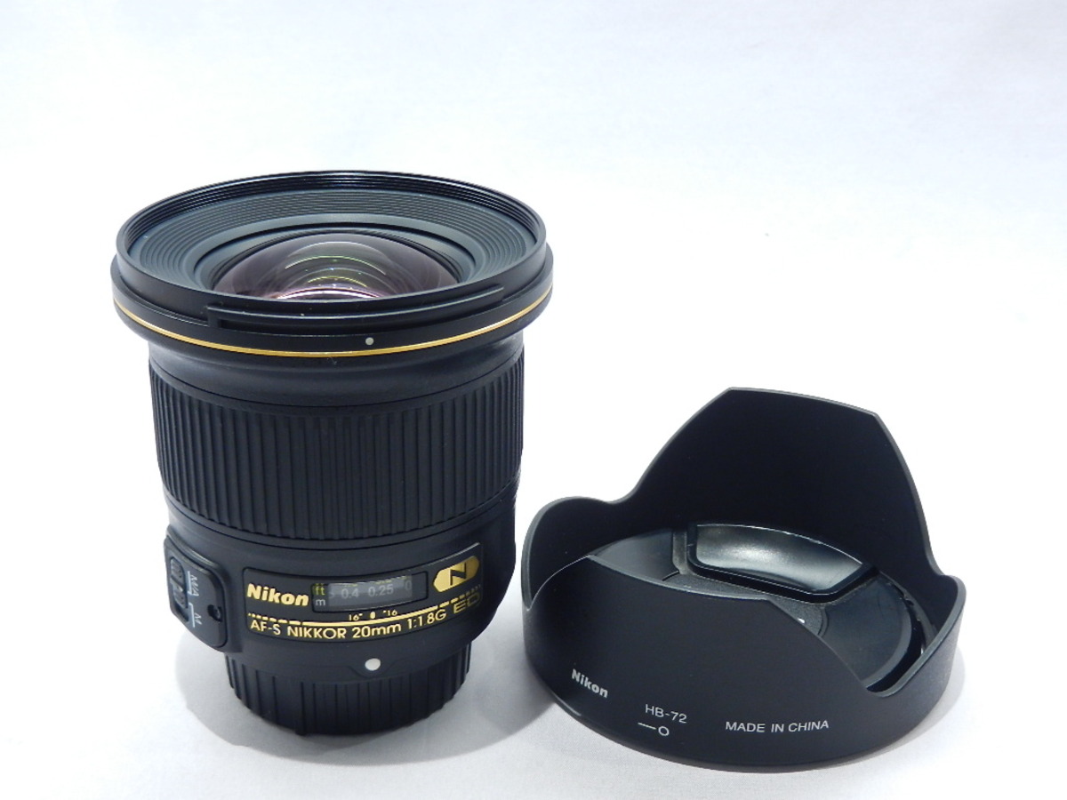 AF-S NIKKOR 20mm f/1.8G ED 中古価格比較 - 価格.com