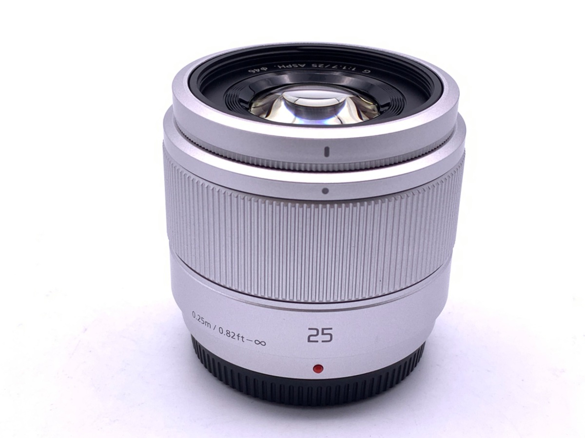 LUMIX G 25mm/F1.7 ASPH. H-H025-S [シルバー] 中古価格比較 - 価格.com