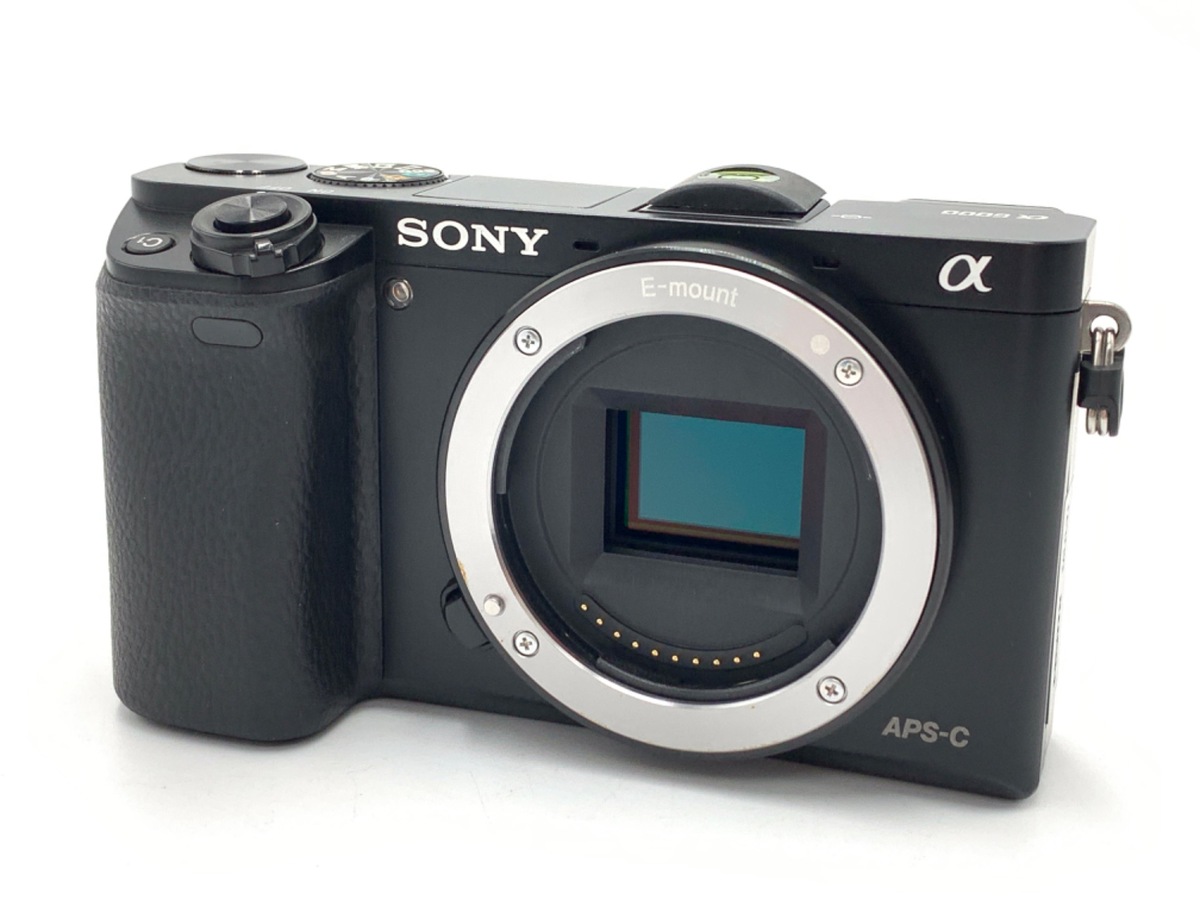 最安！新品 SONY α6000 ボディ ミラーレス一眼カメラミラーレス一眼 - ミラーレス一眼