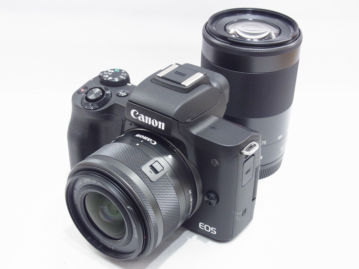 最低価格で販売 Canon ミラーレス一眼カメラ EOS Kiss M ダブルズーム