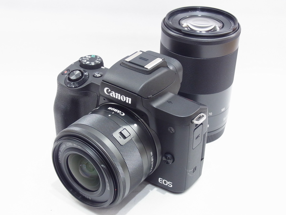 canon EOS Kiss M ダブルズームキット ブラック-