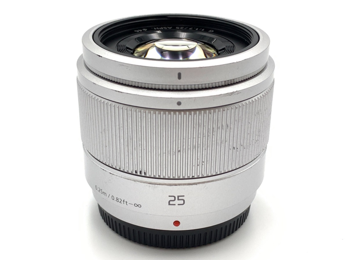 LUMIX G 25mm/F1.7 ASPH. H-H025-S [シルバー] 中古価格比較 - 価格.com