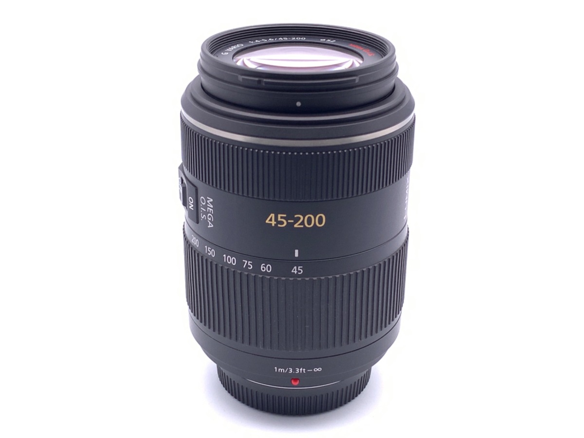 LUMIX G VARIO 45-200mm/F4.0-5.6/MEGA O.I.S. H-FS045200 中古価格比較 - 価格.com