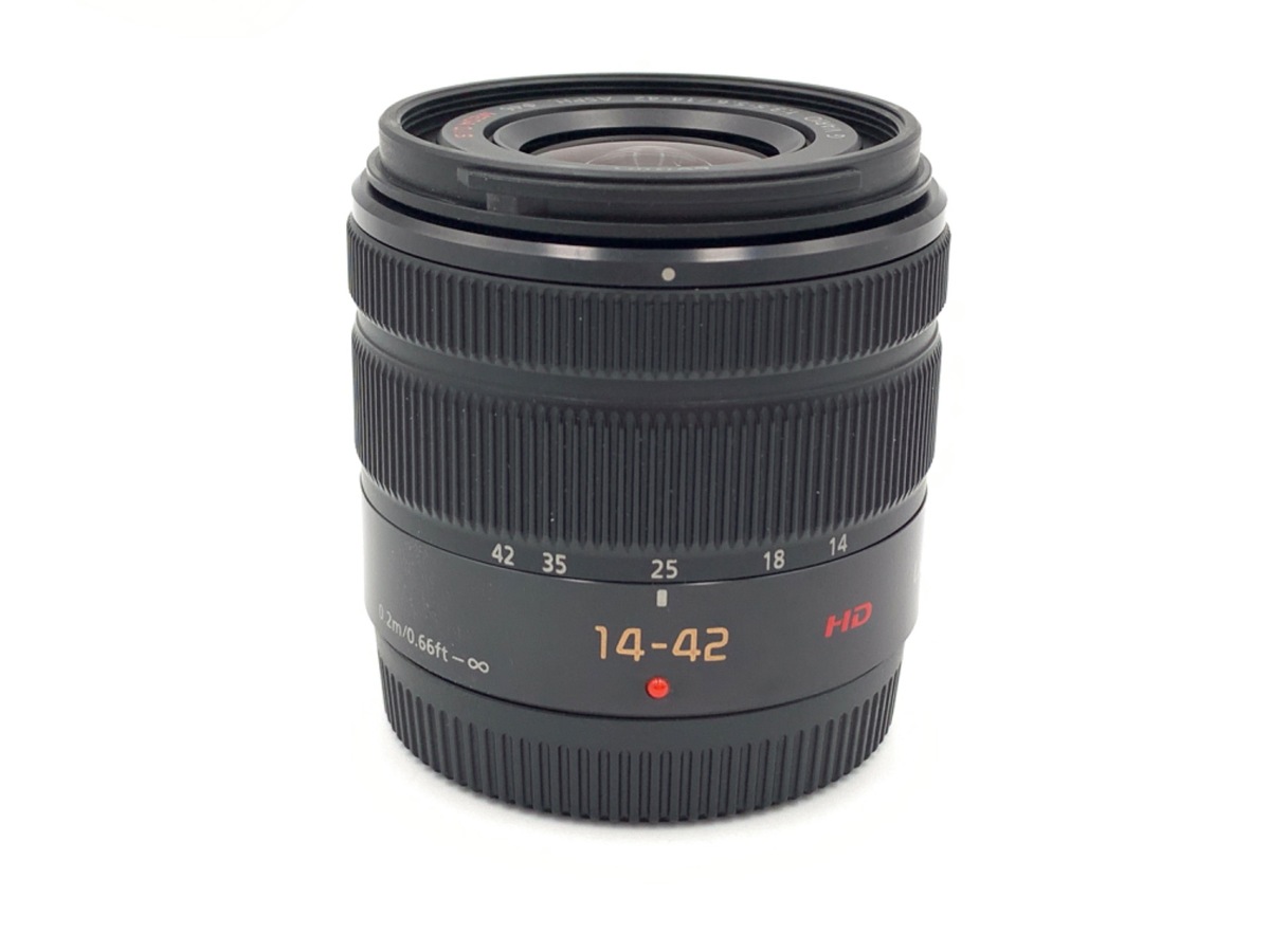 価格.com - パナソニック LUMIX G VARIO 14-42mm/F3.5-5.6 II ASPH./MEGA O.I.S.  H-FS1442A-K [ブラック] 価格比較