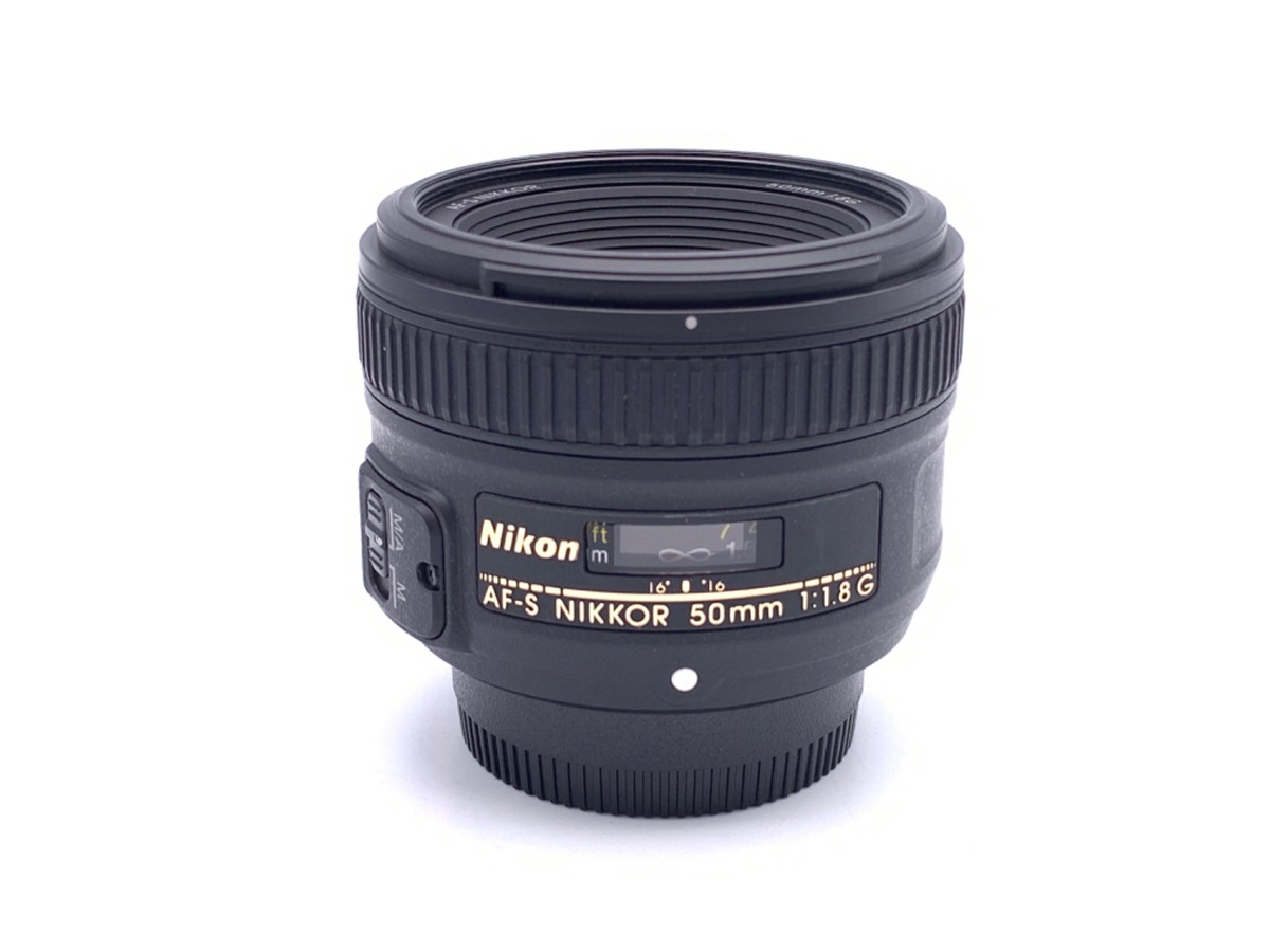 Nikon AF NIKKOR 50mm f1.8 単焦点レンズフード付き美品