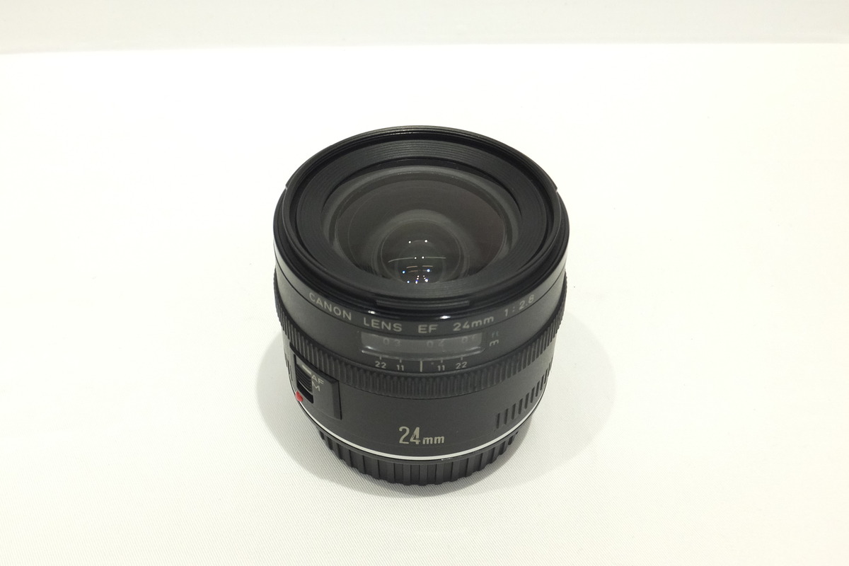 史上一番安い 【中古】 (キヤノン) Canon EF24/2.8【中古レンズ ＡＦ