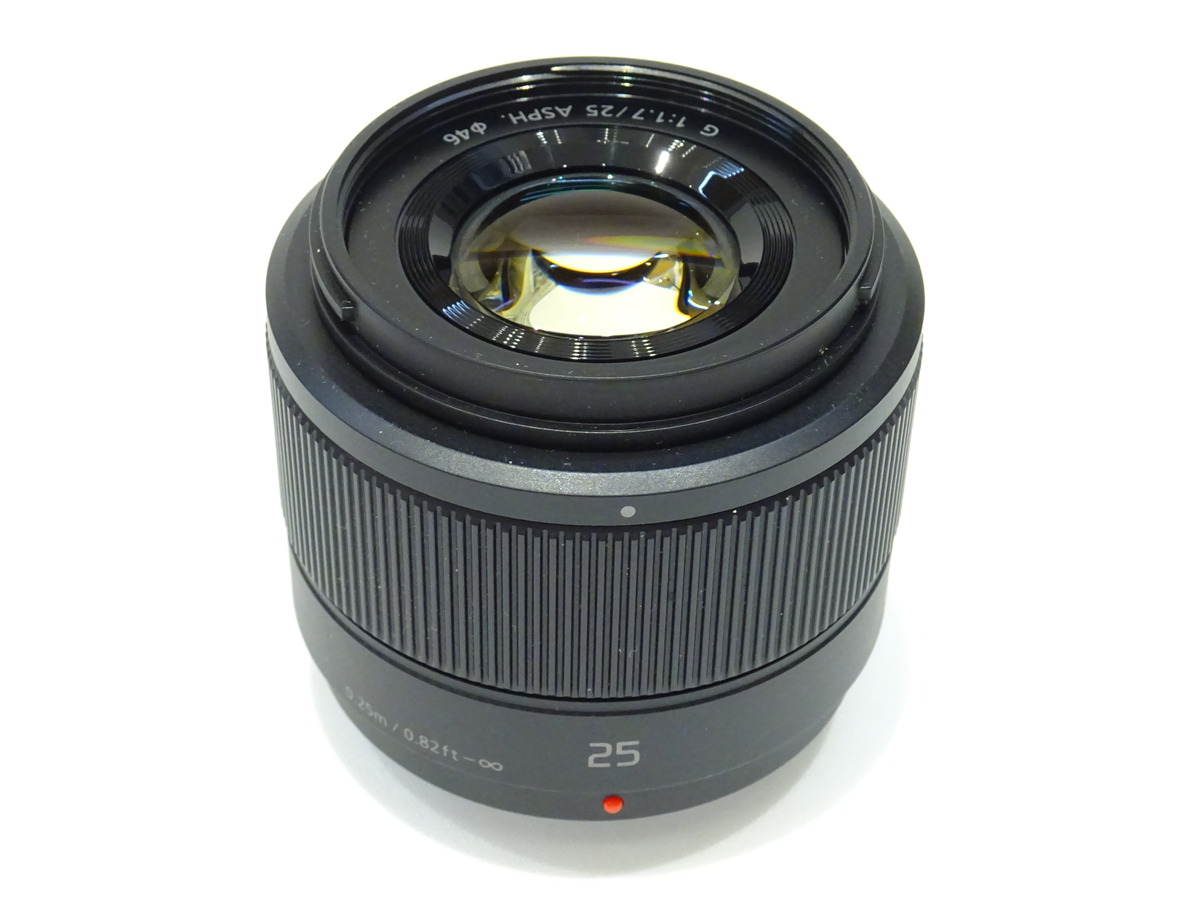 LUMIX G 25mm/F1.7 ASPH. H-H025-K [ブラック] 中古価格比較 - 価格.com