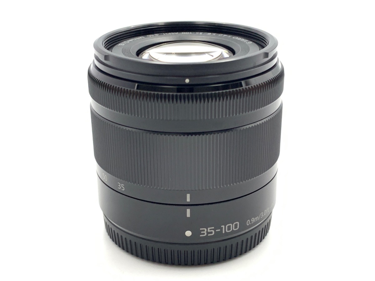 LUMIX G VARIO 35-100mm/F4.0-5.6 ASPH./MEGA O.I.S H-FS35100-K [ブラック] 中古価格比較  - 価格.com