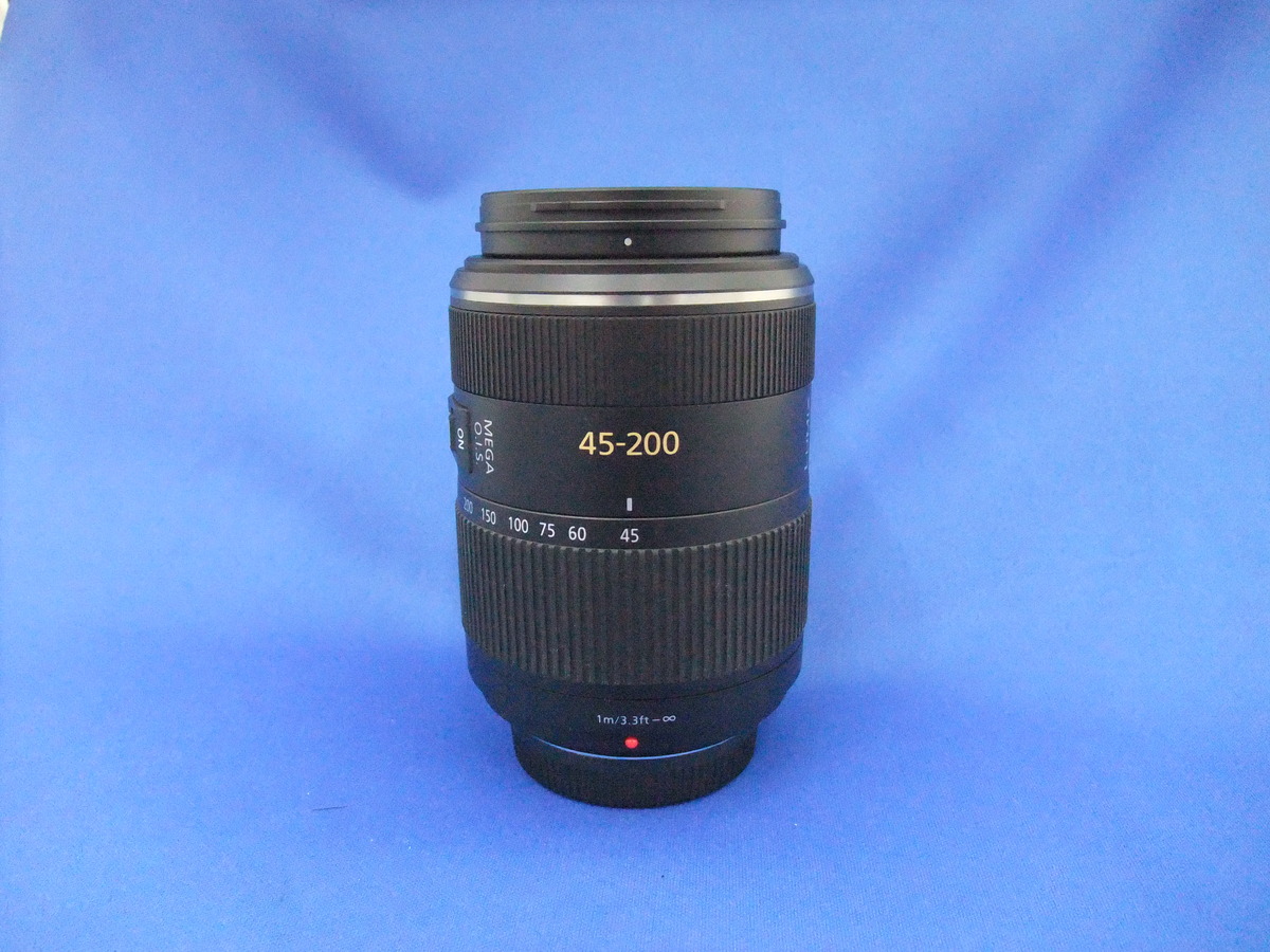 LUMIX G VARIO 45-200mm/F4.0-5.6/MEGA O.I.S. H-FS045200 中古価格