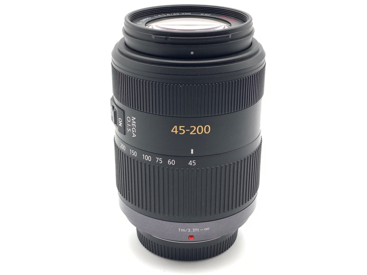 LUMIX G VARIO 45-200mm/F4.0-5.6/MEGA O.I.S. H-FS045200 中古価格