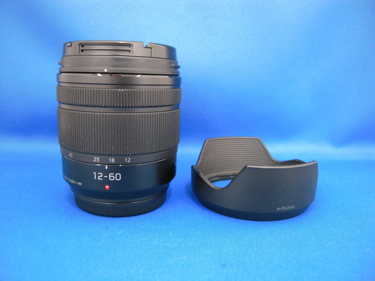 LUMIX G VARIO 12-60mm/F3.5-5.6 ASPH./POWER O.I.S. H-FS12060 中古