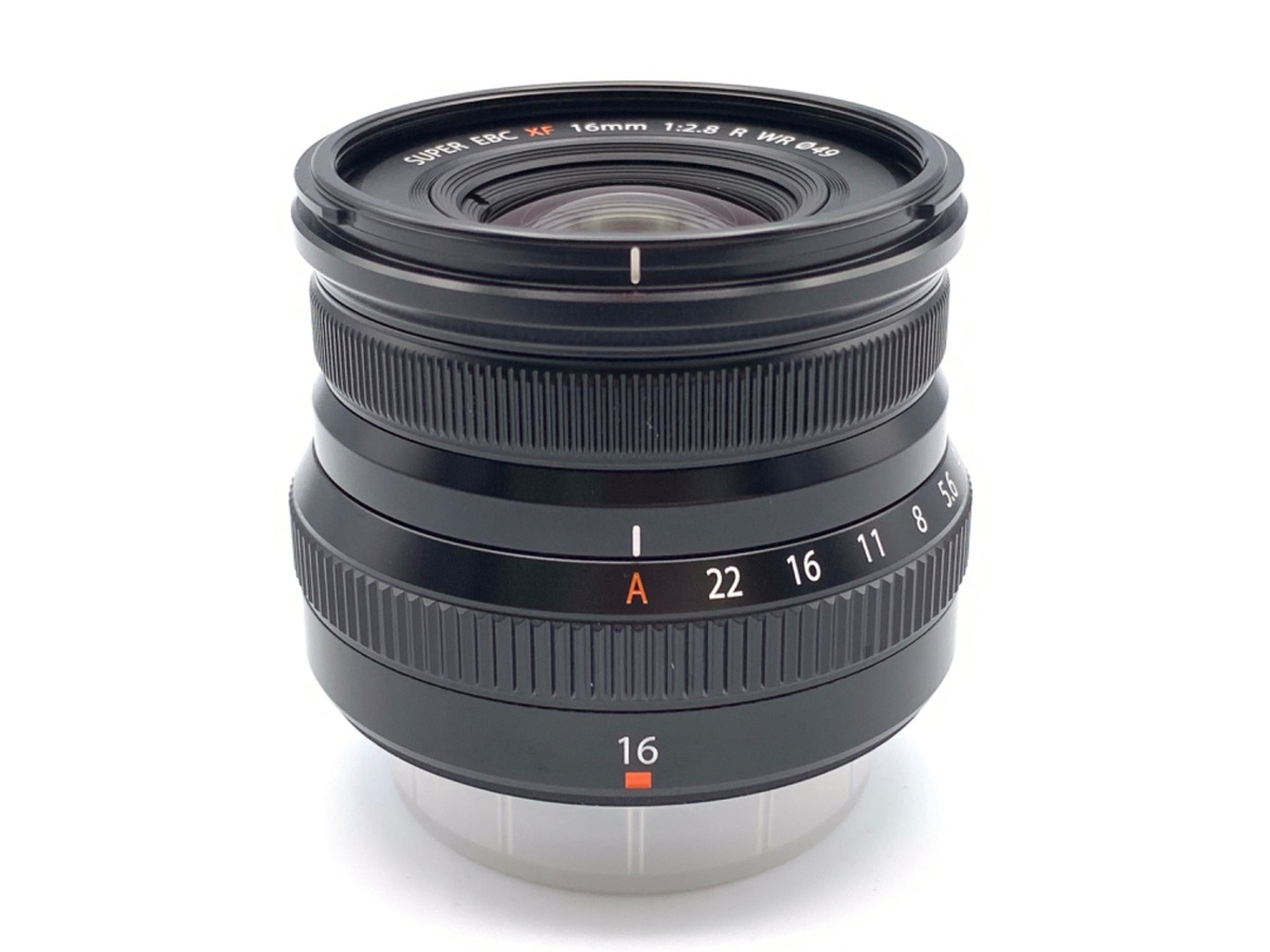 美品】FUJIFILM XF16mmF2.8 R WRブラック-