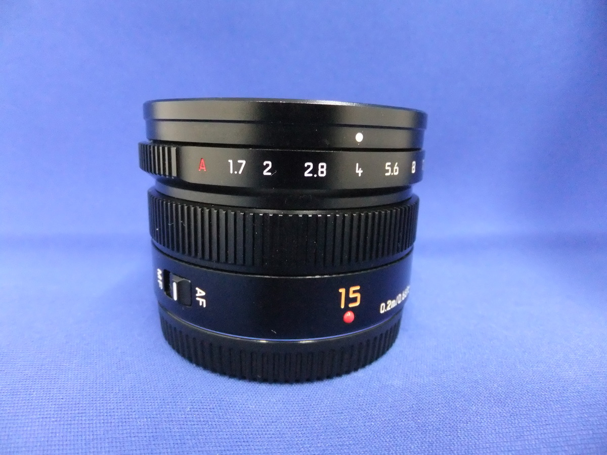 LEICA DG SUMMILUX 15mm/F1.7 ASPH. H-X015-K [ブラック] 中古価格比較