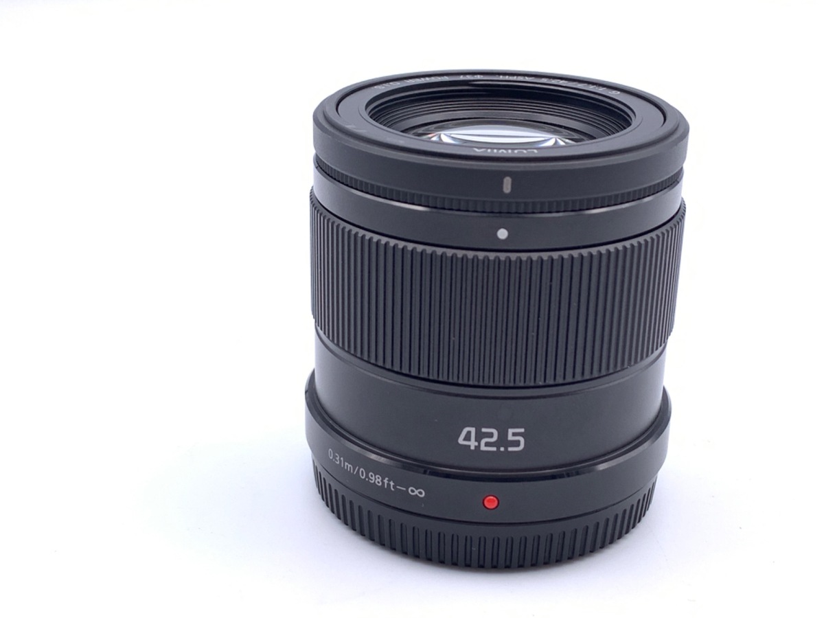 LUMIX G 42.5mm/F1.7 ASPH./POWER O.I.S. H-HS043-K [ブラック] 中古