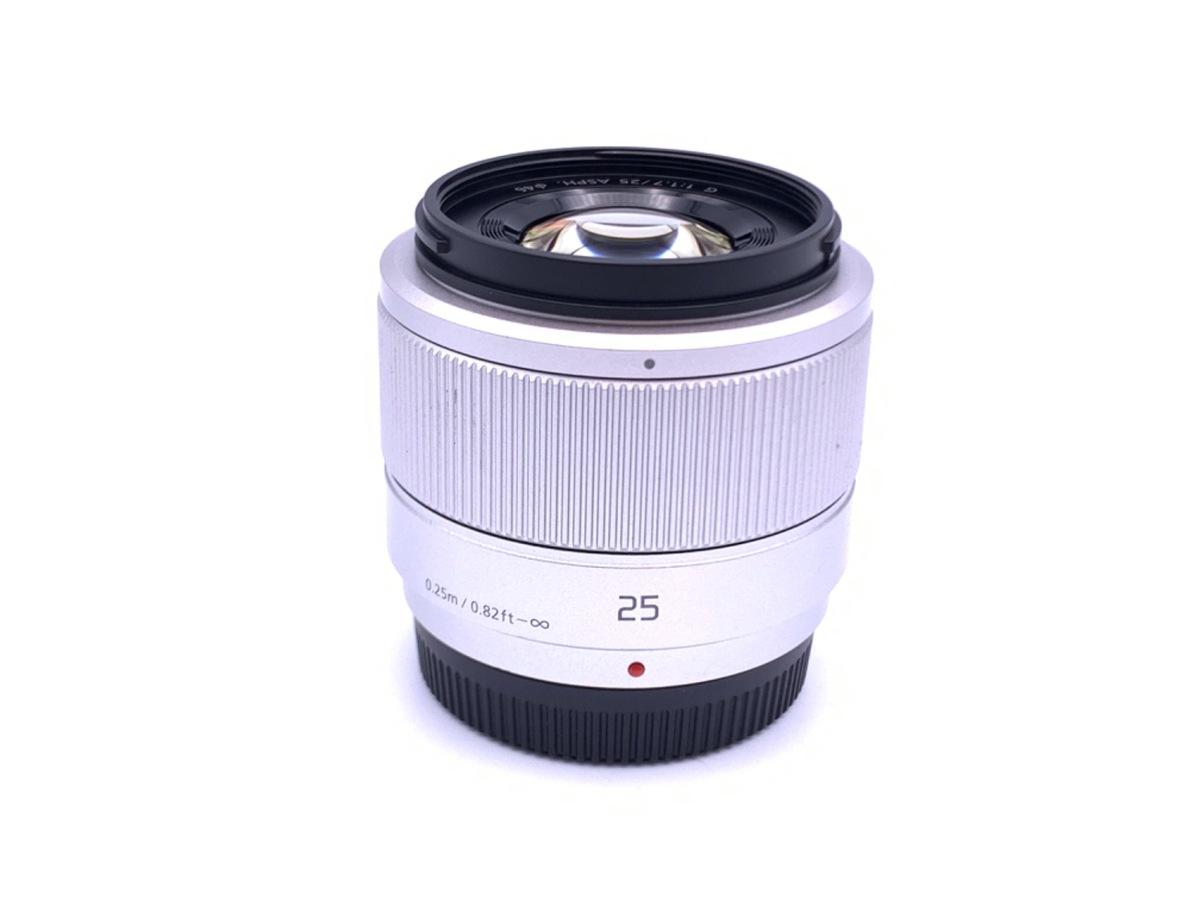 LUMIX G 25mm/F1.7 ASPH. H-H025-S [シルバー] 中古価格比較 - 価格.com