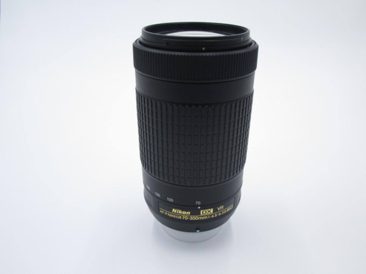 全国無料限定SALE美品Nikon AF-P DX 70-300 F4.5-6.3G ED VR レンズ(ズーム)