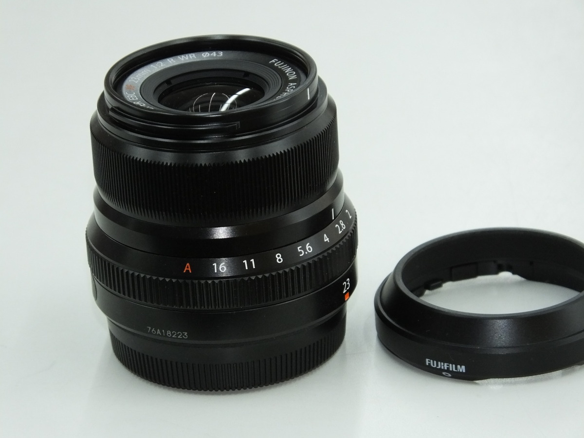 フジノンレンズ XF23mmF2 R WR [ブラック] 中古価格比較 - 価格.com