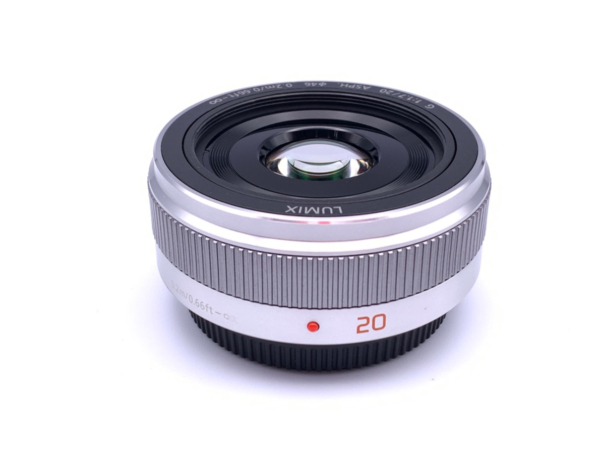 LUMIX G 20mm/F1.7 II ASPH. H-H020A-S [シルバー] 中古価格比較