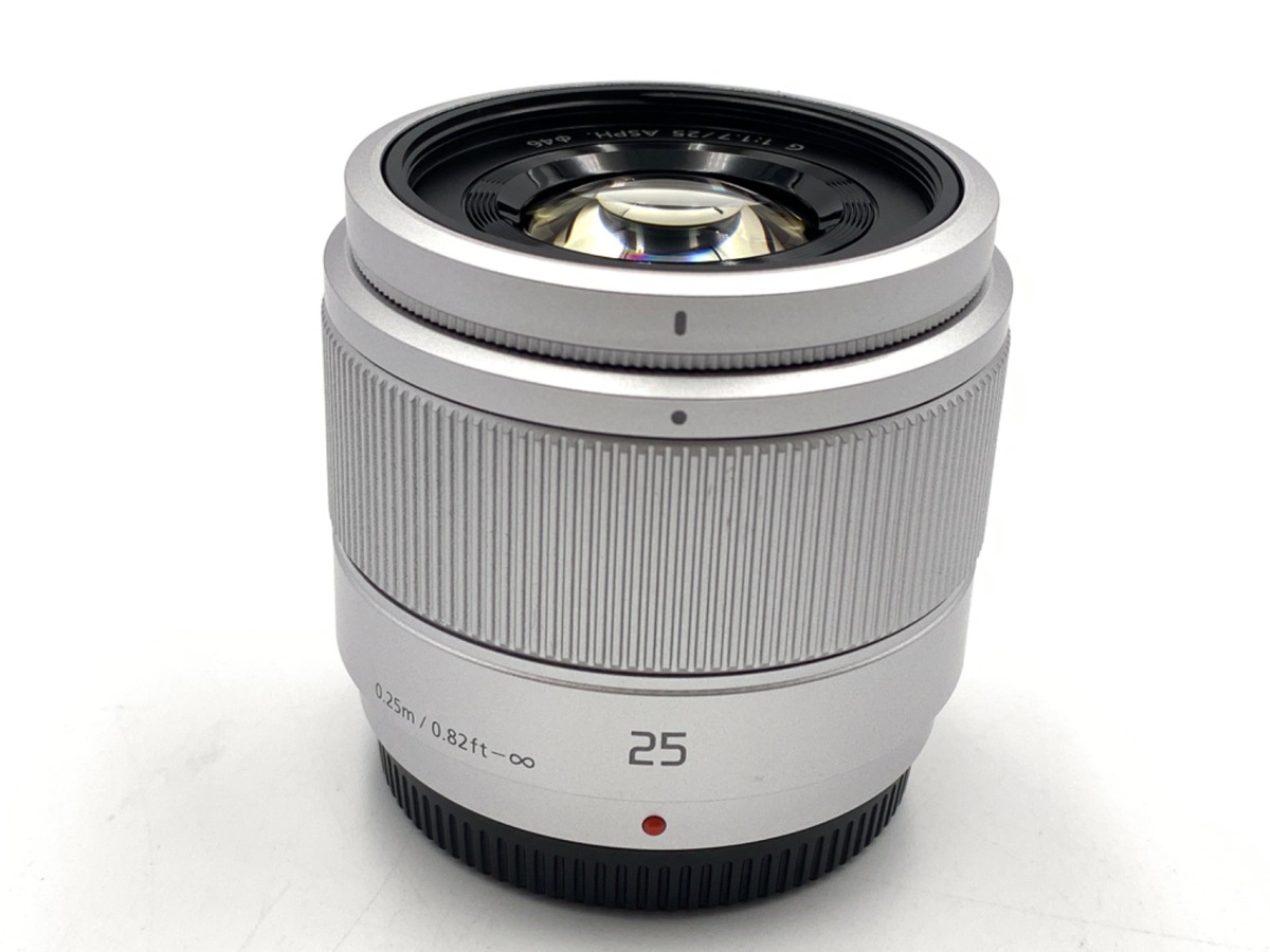 LUMIX G 25mm/F1.7 ASPH. H-H025-S [シルバー] 中古価格比較 - 価格.com