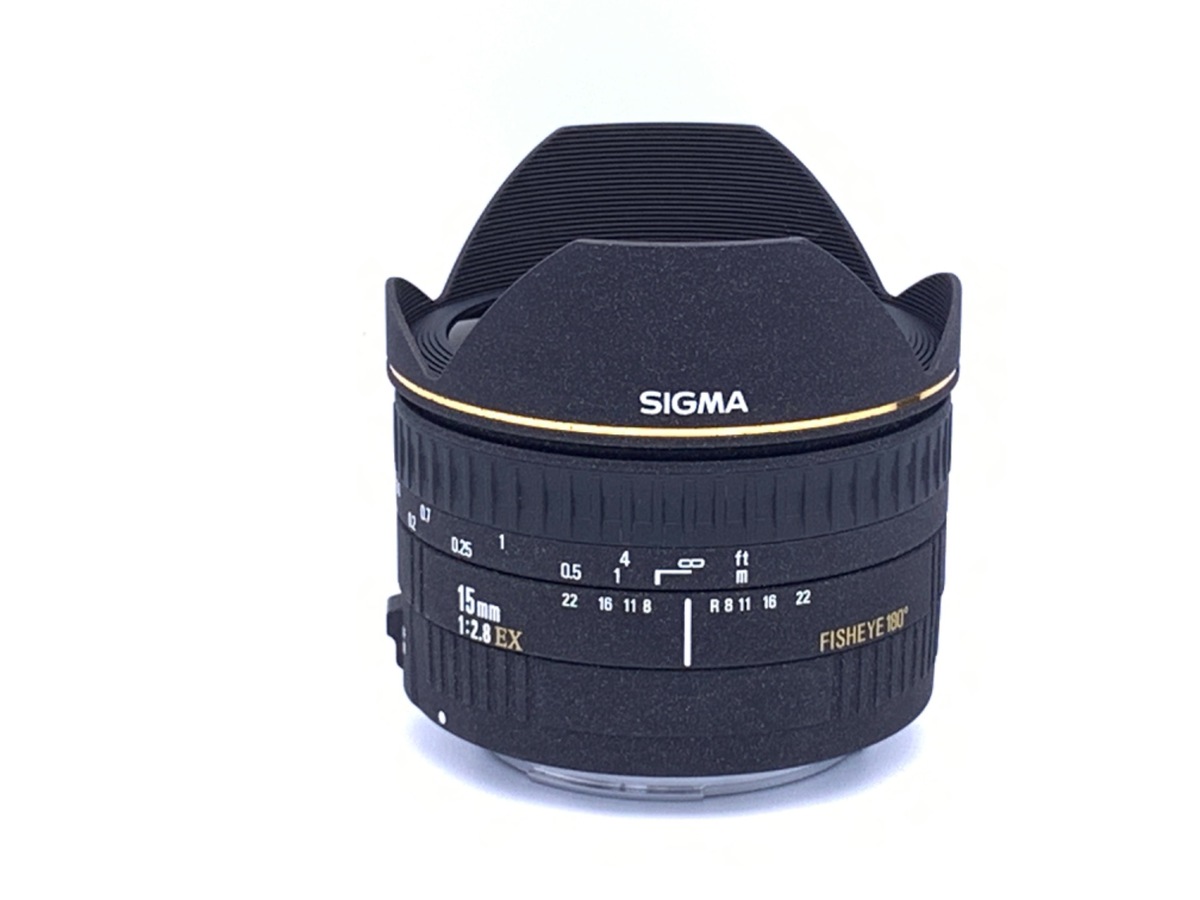 SIGMA 15mm F2.8EX FISHEYE 180 ° CANON-EF